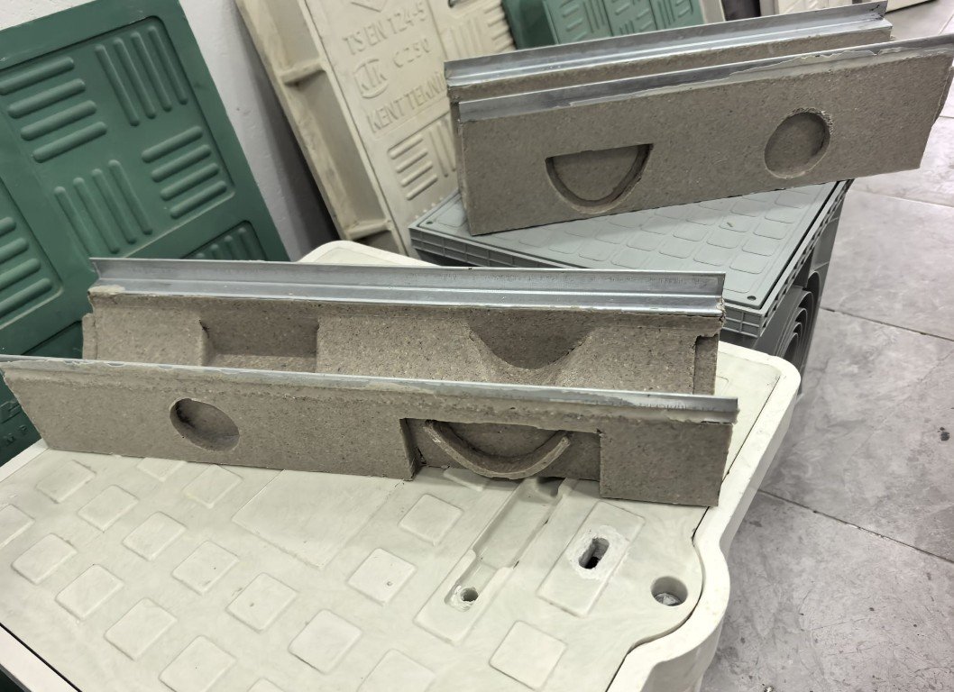 KTK-1060-PK-CDE | Polimer Kanal Ek Parça 100x500x60 mm