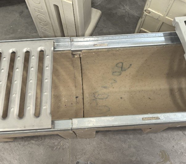 KTK-1210-PK-CDE | Polimer Kanal Ek Parça 125x500x100 mm görsel 2